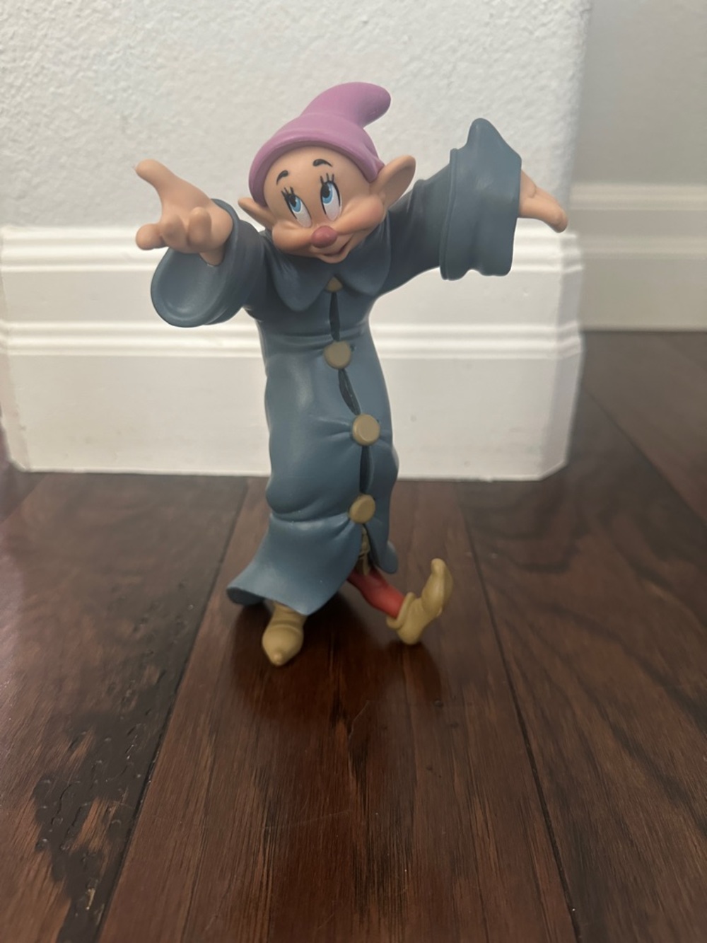Dopey “Coat Dancing” Disney Figurine from Snow White Set